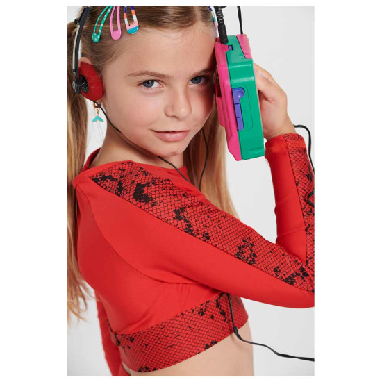 Bodytalk Παιδική μακρυμάνικη μπλούζα Crop Top